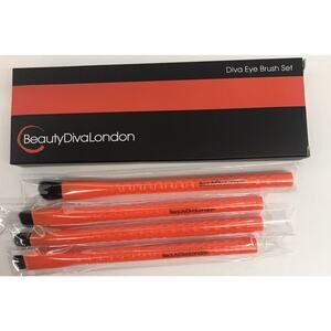 4 Piece Beauty Diva‎ London Diva Eye Brush Set